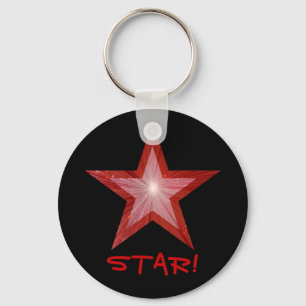 Porte-clés Red Star 'STAR' porte - clé noir