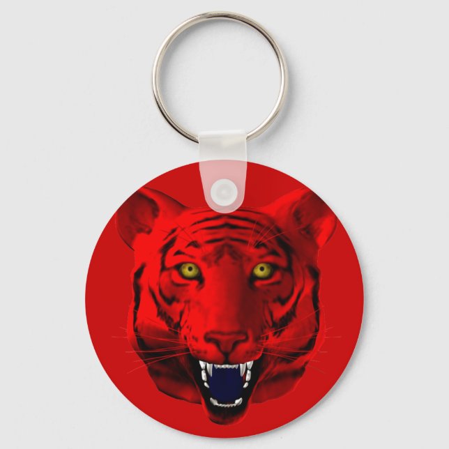 Porte-clés Red Tiger (Recto)