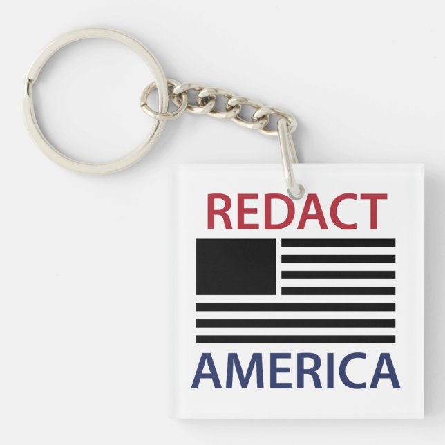 Porte-clés REDACT AMERICA T-Shirt (Devant)