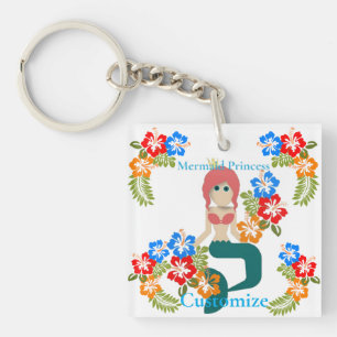 Porte-clés Redhead Mermaid Princess Thunder_Cove