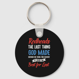 Porte-clés Redhead Sont Les Meilleurs Cheveux Rouge Ginger Re