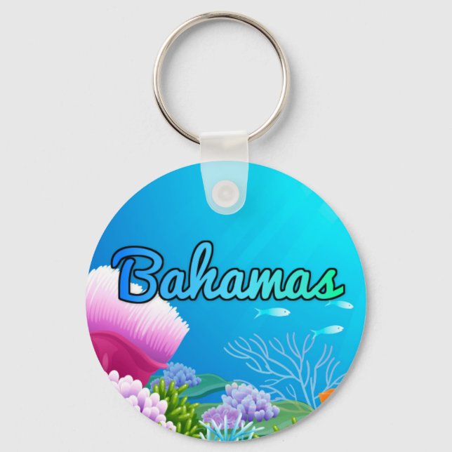 Porte-clés Reef des Bahamas (Recto)