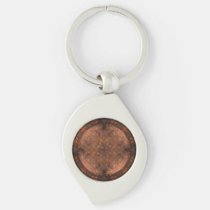 Porte-clés Reflet doré cuivré