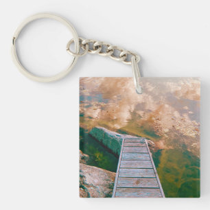 Porte-clés Reflets dans l'archipel suédois