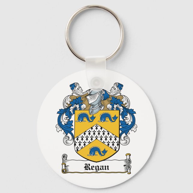Porte-clés Regan Family Crest (Recto)