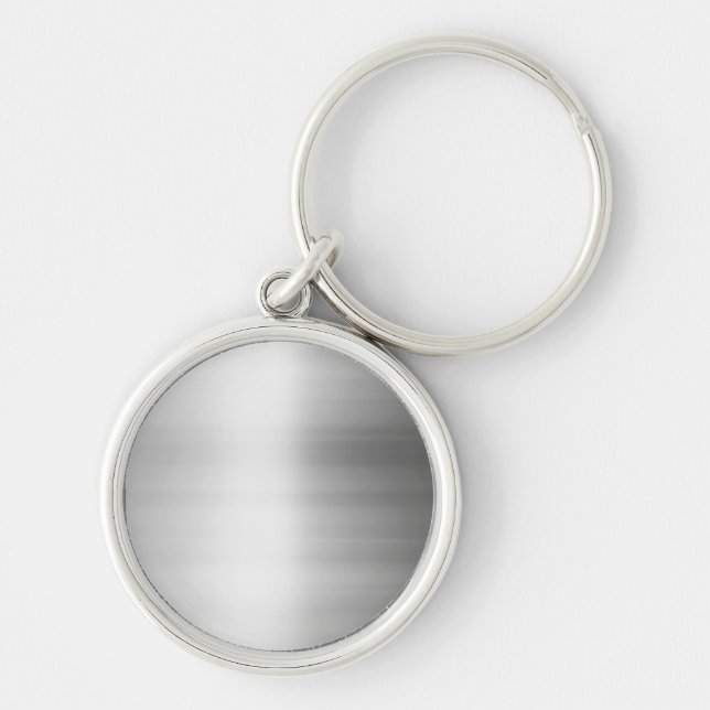 Porte-clés Regard en métal d'acier inoxydable (Devant)