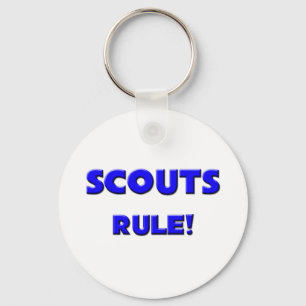 Porte-clés Règle de scouts !