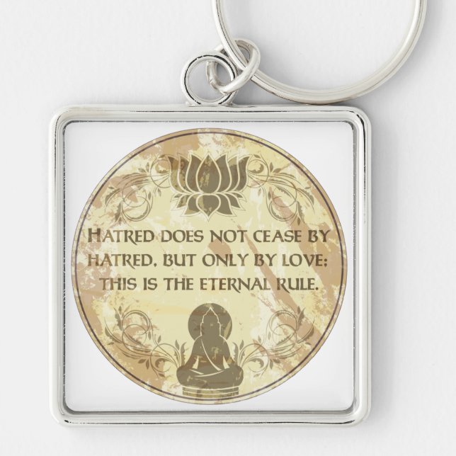 Porte-clés Règle éternelle de Bouddha (Devant)