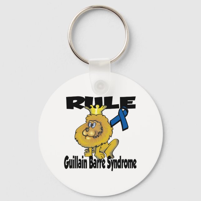 Porte-clés Règle Syndrome de Guillain Barre (Recto)
