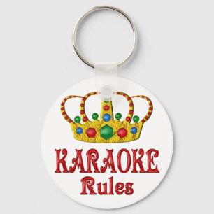 PORTE-CLÉS RÈGLES DE KARAOKE