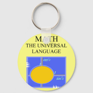 Porte-clés règles de mathématiques