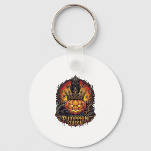 Porte-clés Reine Citrouille Halloween Hibou Araignée Chat Noi