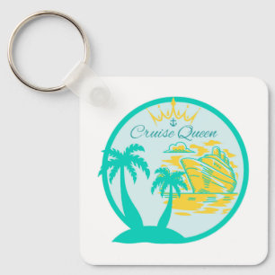 Porte-clés Reine de croisière