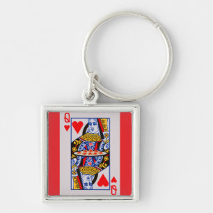 Porte-clés Reine des Coeurs