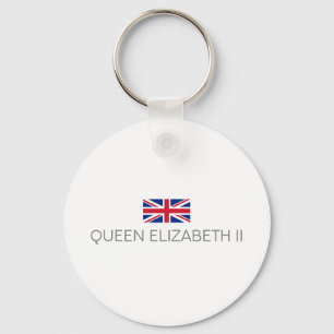 Porte-clés Reine Elizabeth 2e Porte - clé