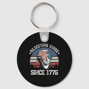 Porte-clés Rejetant les rois depuis 1776 George Washington 4 