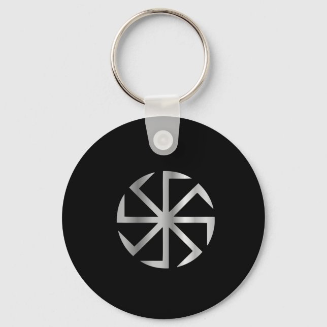 Porte-clés Religion Slavik - Le symbole Kolovrat (Recto)