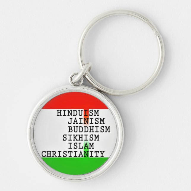 Porte-clés Religions indiennes (Devant)
