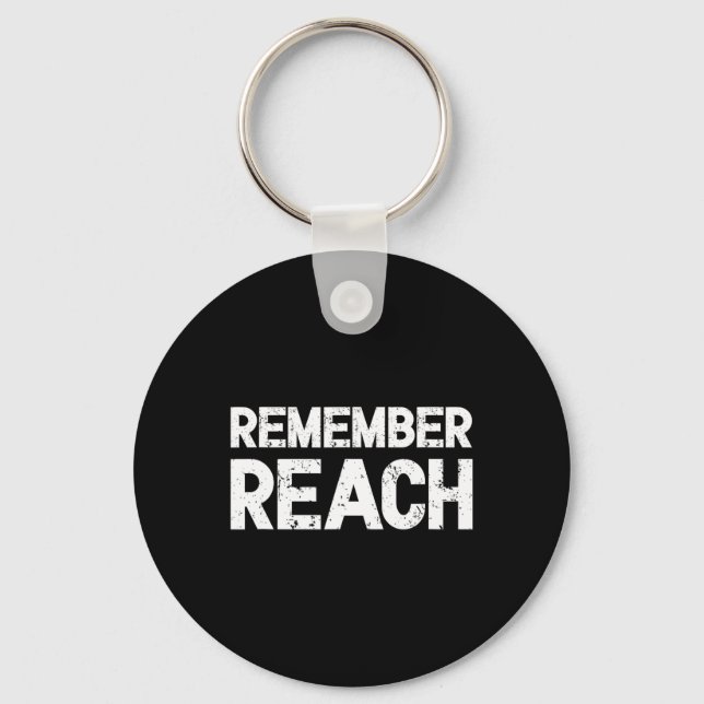 Porte-clés Remember Reach - Conception Sentimentale Pour l'Éq (Recto)