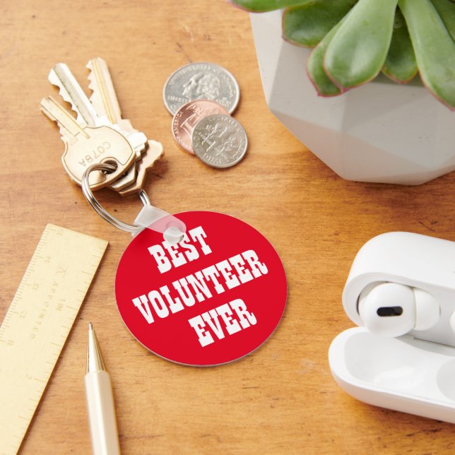 Porte-clés Remerciements de bénévoles merci cadeau (Bureau)