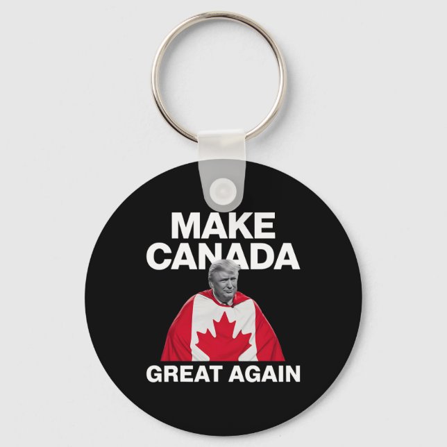 Porte-clés Rendre la grandeur du Canada à nouveau amusant Tru (Recto)