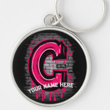 Rep Your Name : Customable Graffiti Letter "C"
