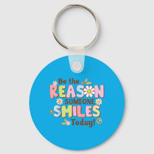 Porte-clés Répandre la gentillesse affirmation positive genti