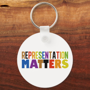 Porte-clés Représentation LGBTQIA Arc-en-ciel de la diversité