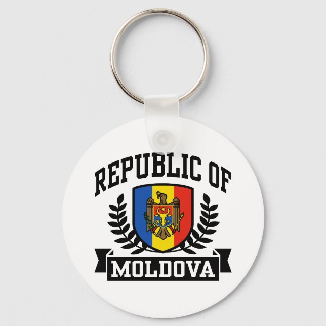Porte-clés République de Moldova (Recto)