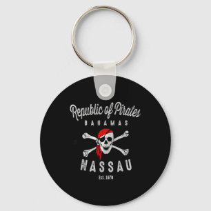 Porte-clés République de pirates Nau Bahamas Été