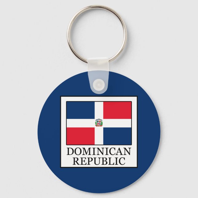 Porte-clés République dominicaine (Recto)