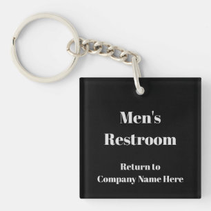 Porte-clés Réservoir pour hommes Retour à Nom de la société M