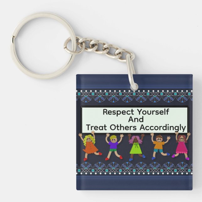 Porte-clés Respect Yourself Keychain (Devant)