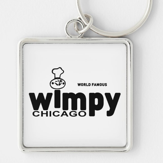 Porte-clés Restaurants Wimpy Grills, Chicago, Illinois (Devant)