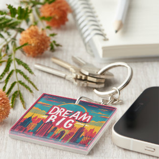 Porte-clés Restez inspiré - Motivation et mise à niveau
