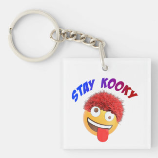 Porte-clés Restez Kooky