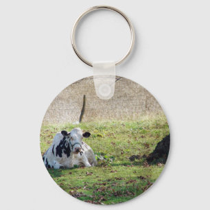 Porte-clés Resting Dairy Cow