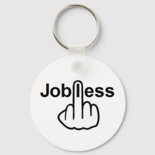 Porte-clés Retourner sans emploi porte - clé