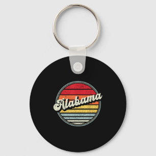 Porte-clés Retro Alabama Accueil Cool d'Etat les années 70 St