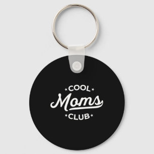 Porte-clés Rétro Cool Moms Club Famille Amusante Maman Poche