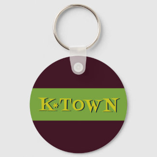 Porte-clés Rétro K*Town Avocado Gold