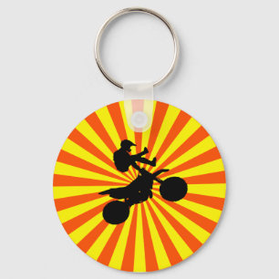 PORTE-CLÉS RÉTRO MOTOCROSS