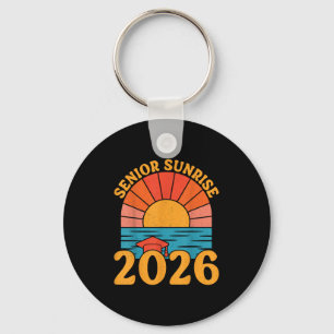 Porte-clés Retro Senior Sunrise 2026 Aînés De Cl Beach Grad