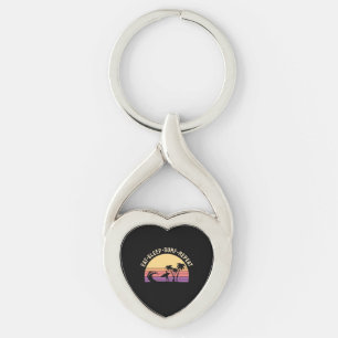 Porte-clés Retro Surfing