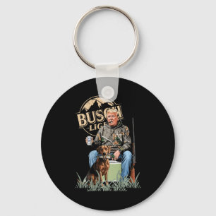 Porte-clés Retro Trump Chasse Au Cerf Drôle Boire De La Bière