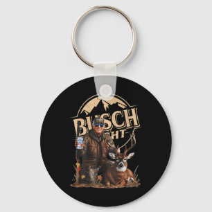 Porte-clés Retro Trump Chasse Deer Drôle Bière Boire