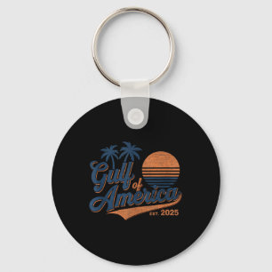 Porte-clés Retro Vintage Gulf Of Us America 2025 American Fla