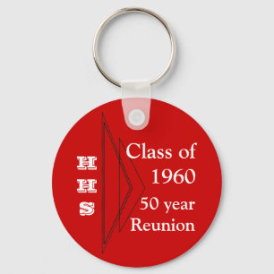 Porte-clés Réunion de 50 ans