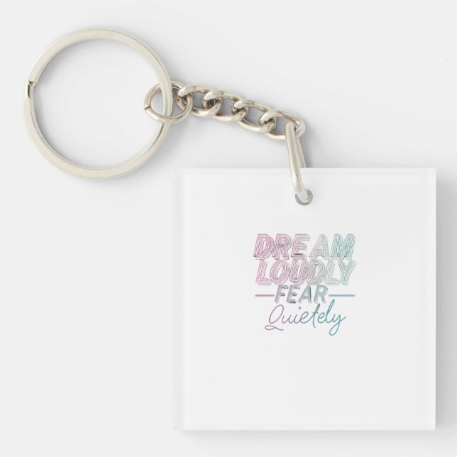 Porte-clés Rêver fort (Devant)