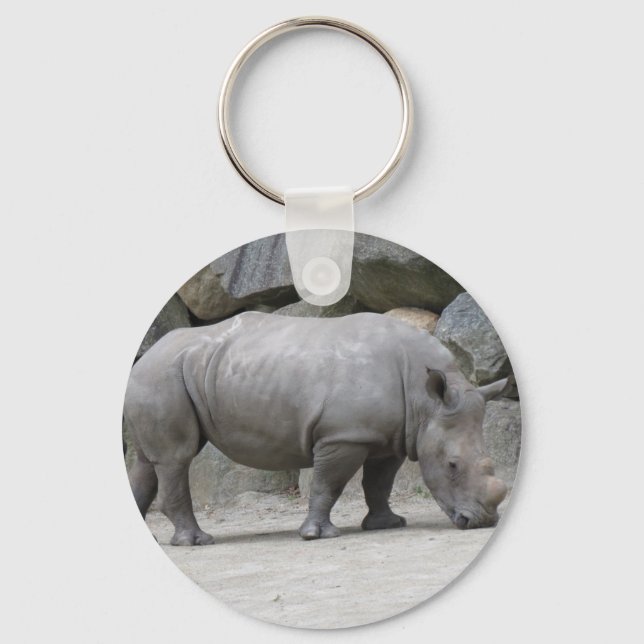 Porte-clés rhino (Recto)